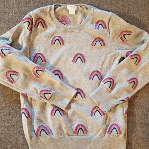 Crewcuts, Girls size 8 rainbow sweater